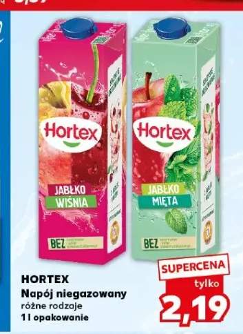 Napój niegazowany Jabłko Wiśnia Hortex +1 wariant