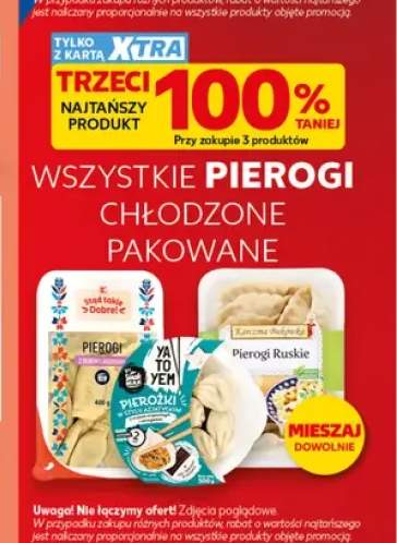 Pierogi chłodzone pakowane +2 warianty