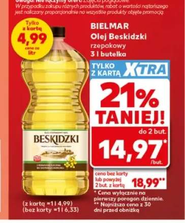 Olej rzepakowy Bielmar Olej Beskidzki