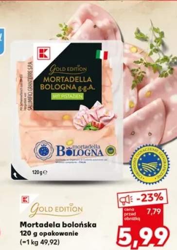 Mortadela bolońska Gold Edition