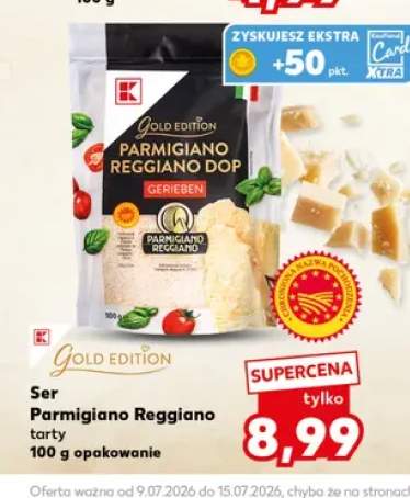 Ser Parmigiano Reggiano tarty Gold Edition