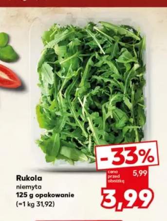 Rukola niemyta