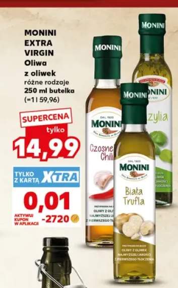 Oliwa z oliwek Monini Biała Trufla +1 wariant
