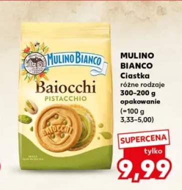 Ciastka Mulino Bianco Baiocchi Pistacchio
