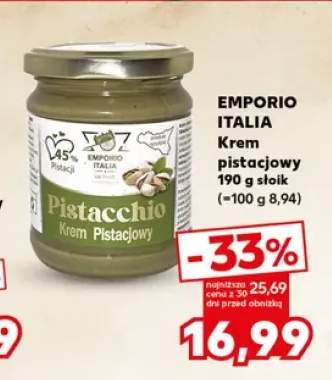 Krem pistacjowy Emporio Italia