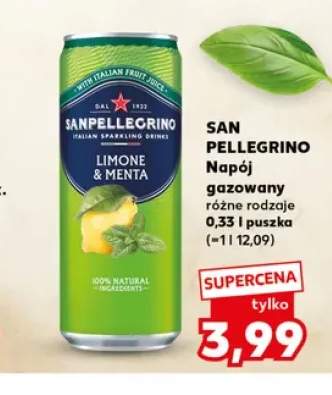 Napój gazowany San Pellegrino Limone & Menta