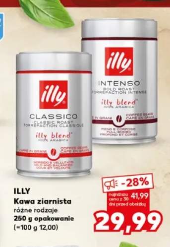 Kawa ziarnista Illy Classico +1 wariant