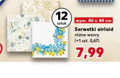 Serwetki papierowe Airlaid