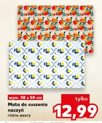 Mata do suszenia naczyń 38x50 cm