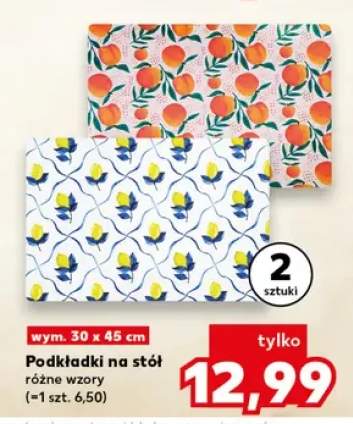 Podkładki na stół 30x45 cm 2-pak