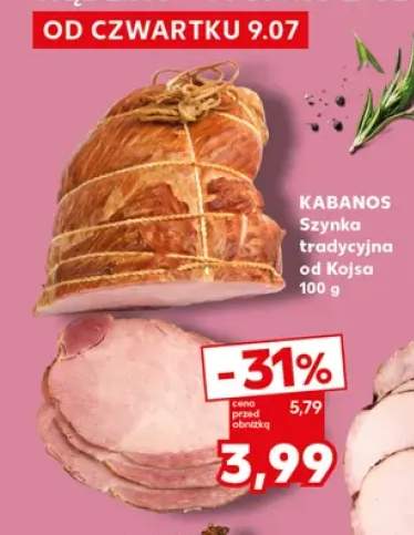 Szynka tradycyjna od Kojsa Kabanos