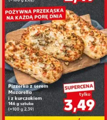 Pizzerka z serem Mozzarella +1 wariant