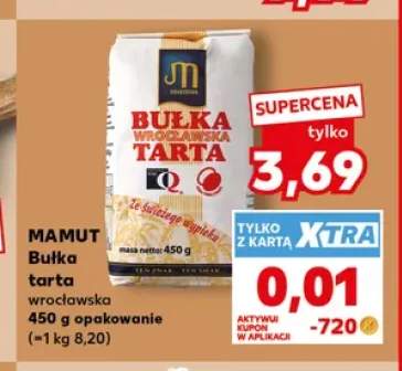 Bułka tarta wrocławska Mamut