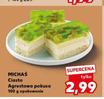 Ciasto Agrestowa pokusa Michaś