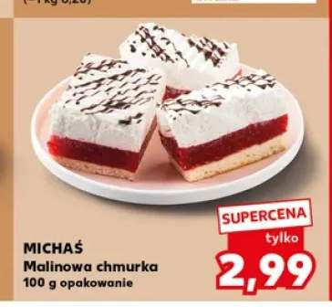Ciasto Malinowa chmurka Michaś