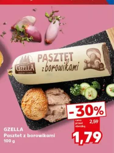 Pasztet z borowikami Gzella