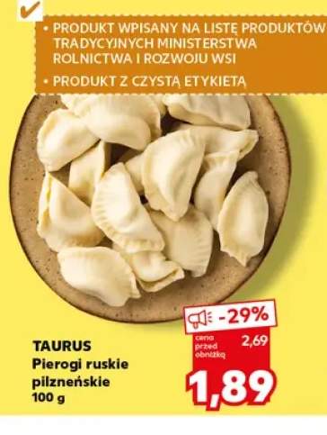 Pierogi ruskie pilzneńskie Taurus