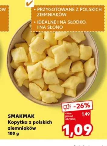 Kopytka z polskich ziemniaków Smakmak