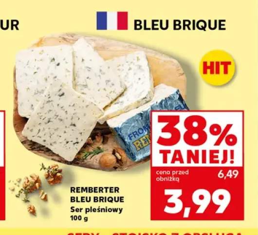 Ser pleśniowy Bleu Brique Remberter