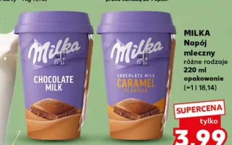 Napój mleczny Milka Chocolate Milk Caramel Flavour +1 wariant