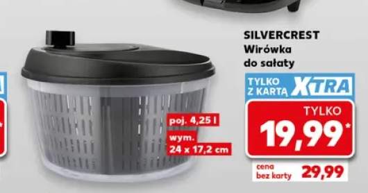 Wirówka do sałaty Silvercrest 4,25 l