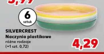 Naczynia plastikowe Silvercrest 6-pak