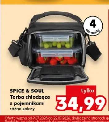 Torba chłodząca z pojemnikami Spice & Soul