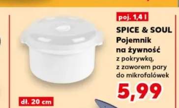 Pojemnik na żywność z pokrywką Spice & Soul