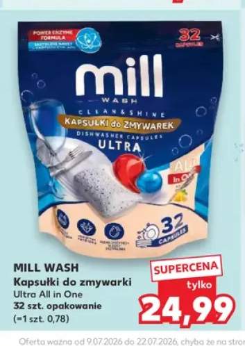 Kapsułki do zmywarki Mill Wash Ultra All in One