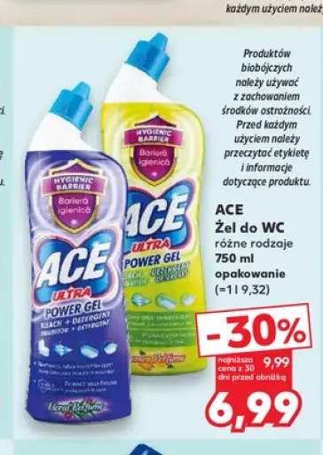 Żel do WC Ace Ultra Power Gel Floral Perfume +1 wariant