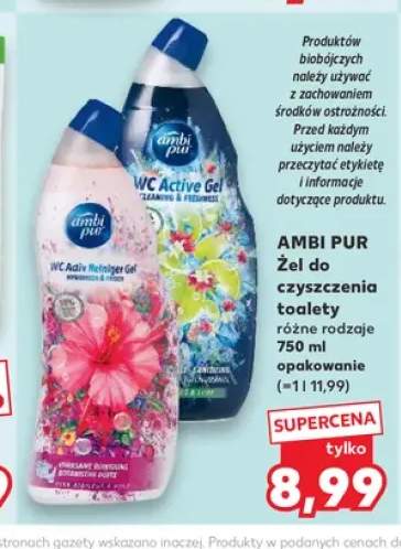 Żel do czyszczenia toalety Ambi Pur Lavender & Rosemary +1 wariant