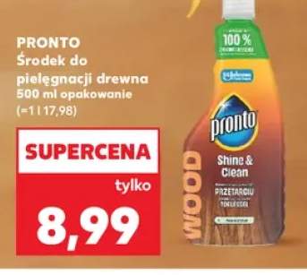 Środek do pielęgnacji drewna Pronto Wood Shine & Clean