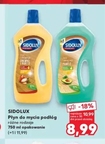 Płyn do mycia podłóg Sidolux Expert Drewno i Panele +1 wariant