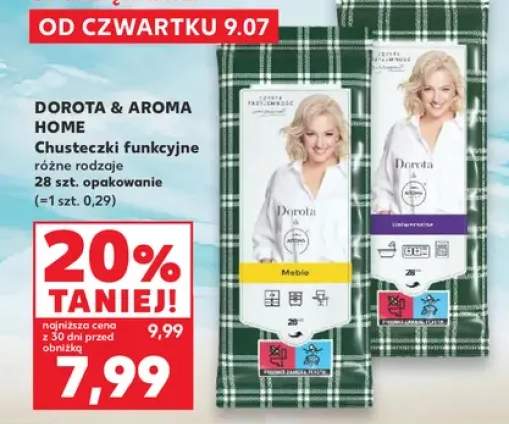 Chusteczki funkcyjne Dorota & Aroma Home