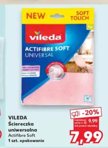 Ściereczka uniwersalna Vileda Actifibre Soft