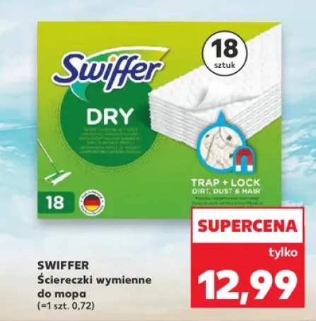 Ściereczki wymienne do mopa Swiffer Dry