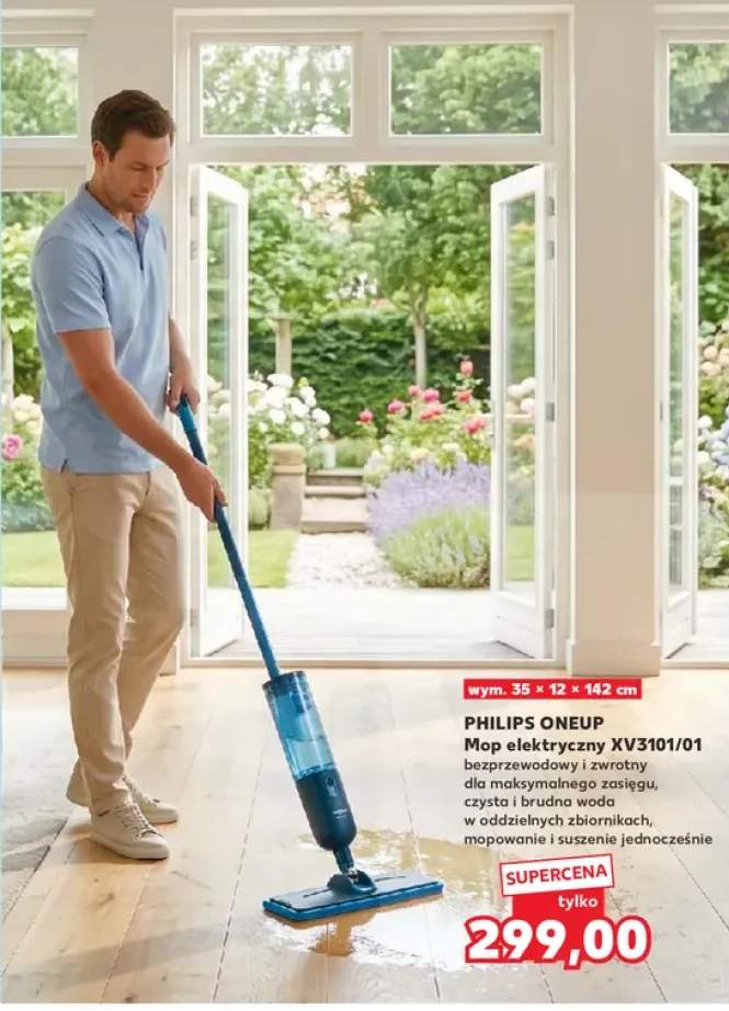 Mop elektryczny Philips OneUp