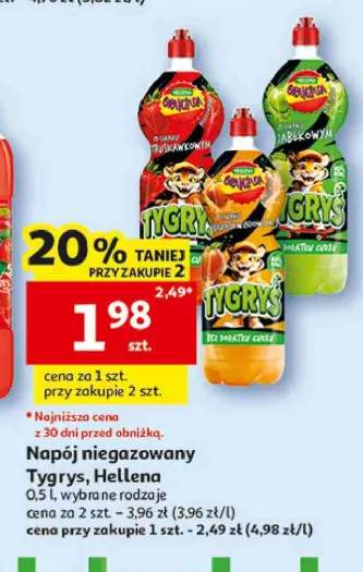 napój niegazowany