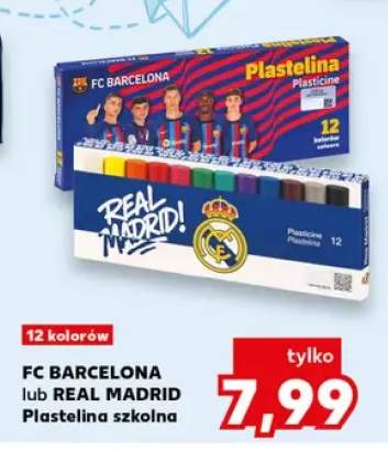 Plastelina szkolna Real Madrid +1 wariant