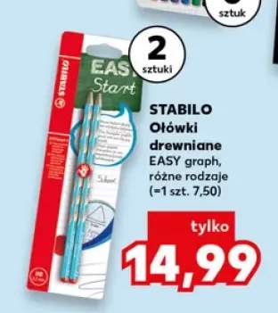 Ołówki drewniane Stabilo Easygraph