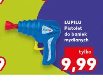 Pistolet do baniek mydlanych Lupilu