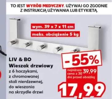 Wieszak drzwiowy Liv & Bo