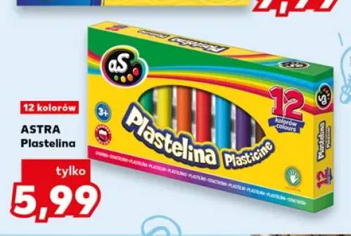Plastelina Astra 12 kolorów