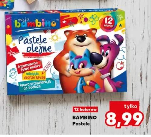 Pastele olejne Bambino 12 kolorów