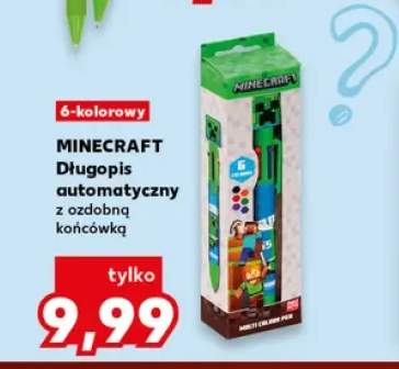 Długopis automatyczny z ozdobną końcówką Minecraft