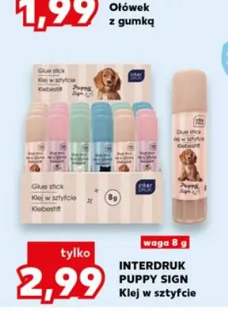 Klej w sztyfcie Interdruk Puppy Sign