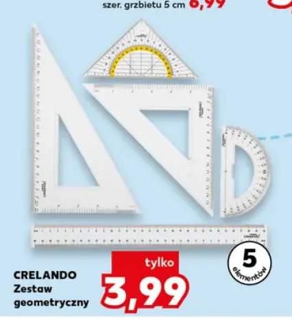 Zestaw geometryczny CRELANDO 5 elementów