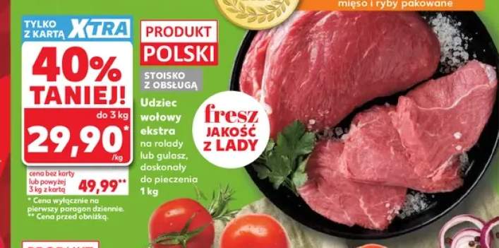 Udziec wołowy ekstra