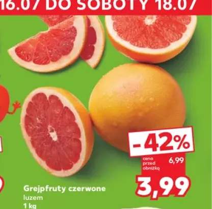 Grejpfrut czerwony luzem