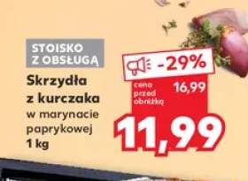 Skrzydła z kurczaka w marynacie paprykowej